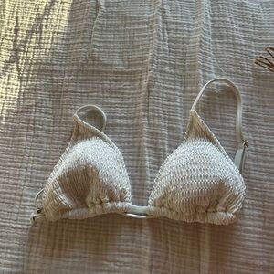 Target white bikini top